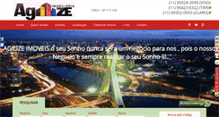 Desktop Screenshot of agilizeimoveis.com